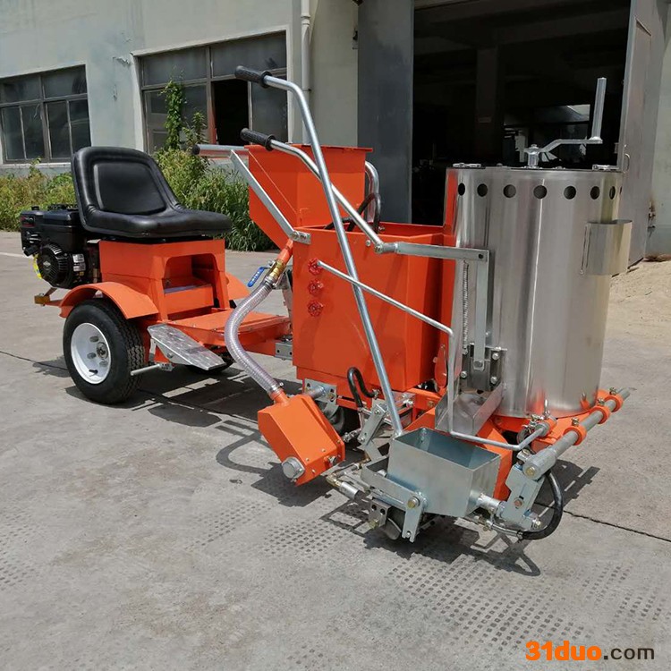 永晟机械YSRH-354 震荡划线机 车库手推式热熔一体机划线机 同步玻璃珠自行走热熔划线机永晟