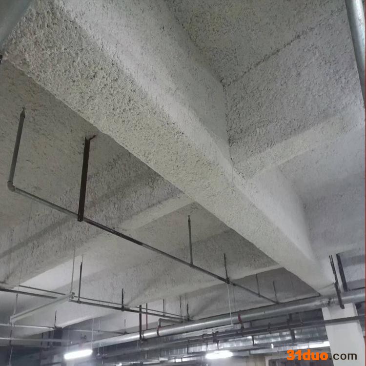 超细无机纤维喷涂 车库顶面保温喷涂  新时基业