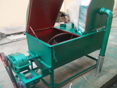小麦种子包衣拌料机 不同容量卧式搅拌机 农用种子拌药机 饲料粉碎型混料机