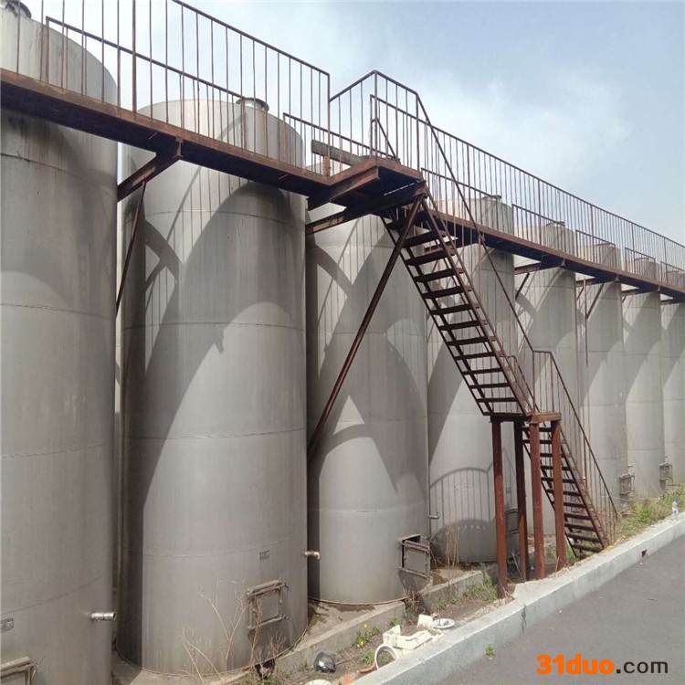 不锈钢奶罐出售 二手不锈钢种子储罐供应 不锈钢保温储罐图片