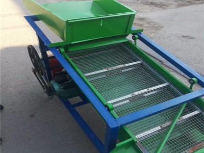 小麦玉米种子电动筛选机 可移动大小型筛粮机 草种子电动筛选机 粮食去石机