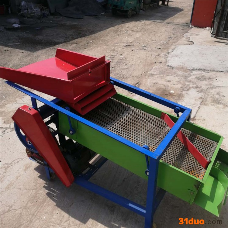 小型种子精选机 大豆清选机 双层振动筛选机 家用电花种子筛选机