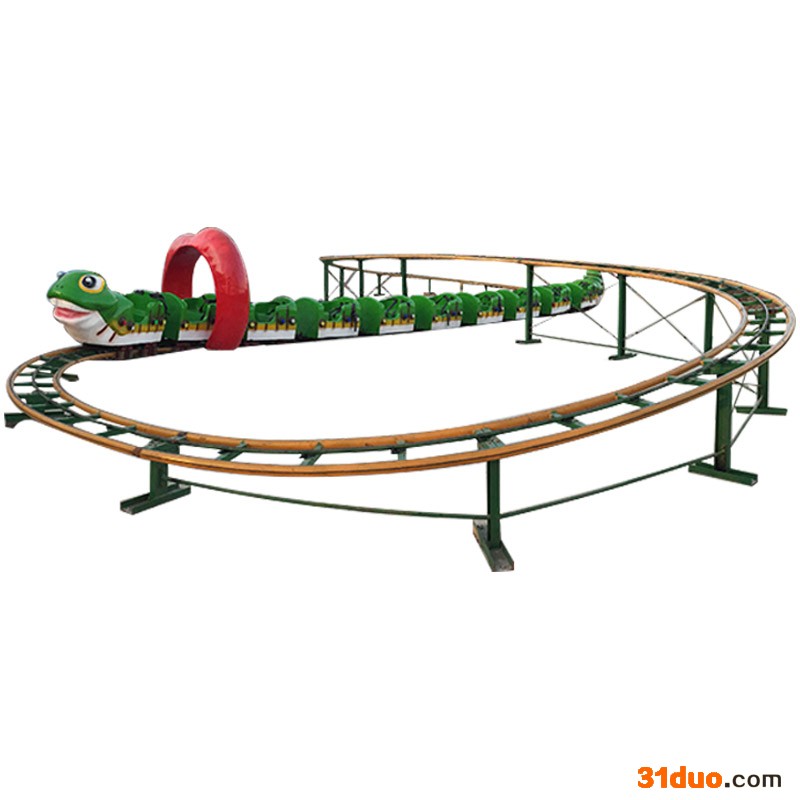 生意好的青虫滑车游乐设备 公园儿童游乐设备儿童起伏小火车厂家