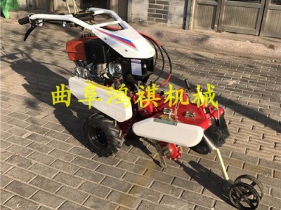 耕地松土小型开沟机宽窄可调开沟机花卉场地作畦种植效率高