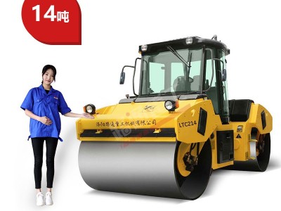 14吨压路机价格双钢轮压路机压路机厂家跑道压土机路基压路机土方压路机全液压压路机园林压 本溪大坝压土机招商