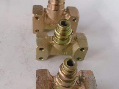 众海 厂家供应 三通接头 煤矿T型接头  煤矿液压快速接头