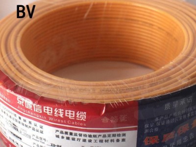 国标BV4平方 双胶单支铜芯护套线 4家用电线 招商  价格优惠