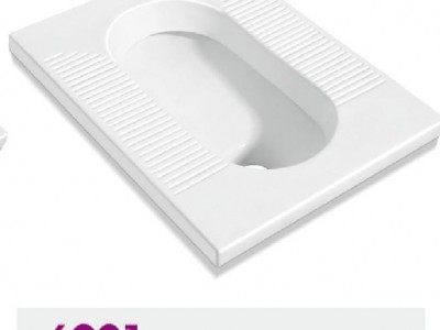 陶园盛世 陶瓷蹲便器 工程踏板 直冲水蹲厕 陶瓷厂家招商6021