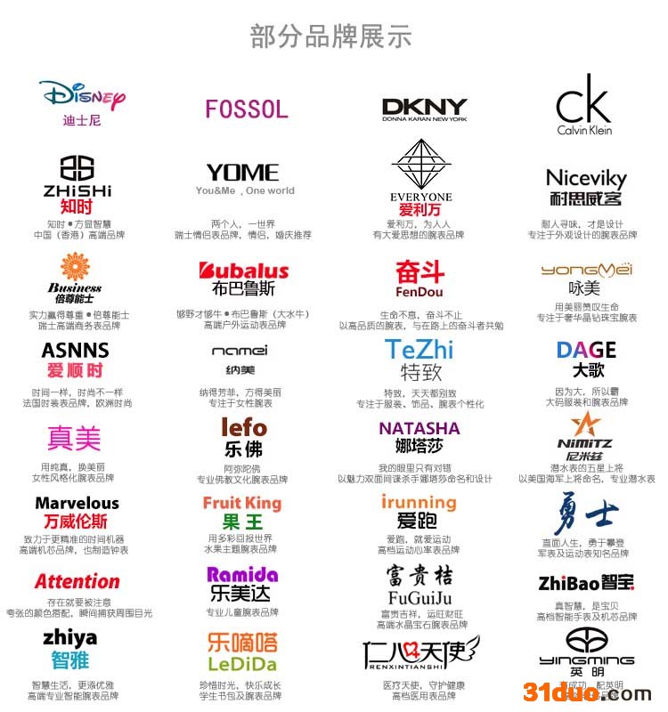 潮州手表代理招商