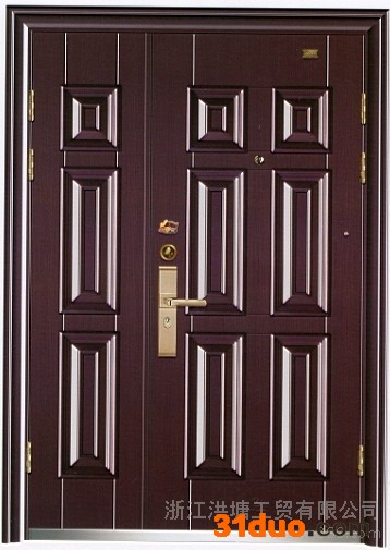 供应 防盗门招商供应华力HL-6608仿紫铜防盗门