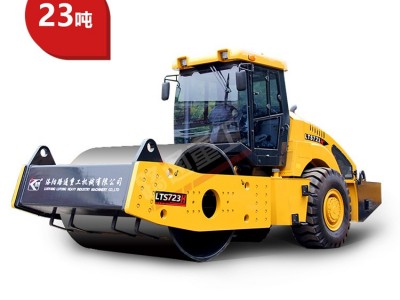路通重工LTS723H高原型全液压单驱振动压路机 场地压路机 白城大坝碾压机招商 23吨压路机