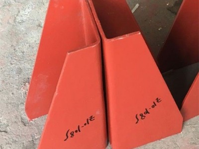 河北厂家供应冷风管道立管滑动托座F14LH-426-X-C 废烟气管道支座