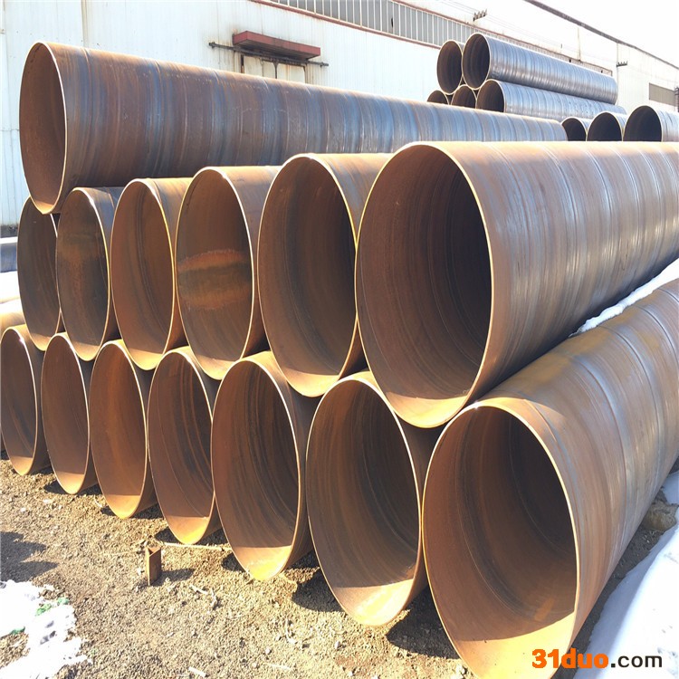 乐家管道缠绕式燃气管道用3PE防腐螺旋管 城市输水用3PE防腐螺旋管 价格公道