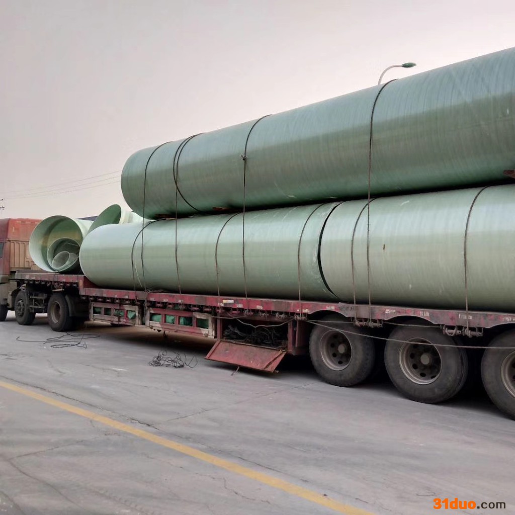 鑫城 热力管道保温 给排水管道 排气管道 玻璃钢雨水管道 玻璃钢保温管道