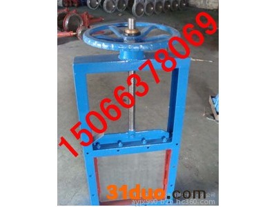 定制方形插板阀 手动密封插板阀  烟气管道手动插板阀