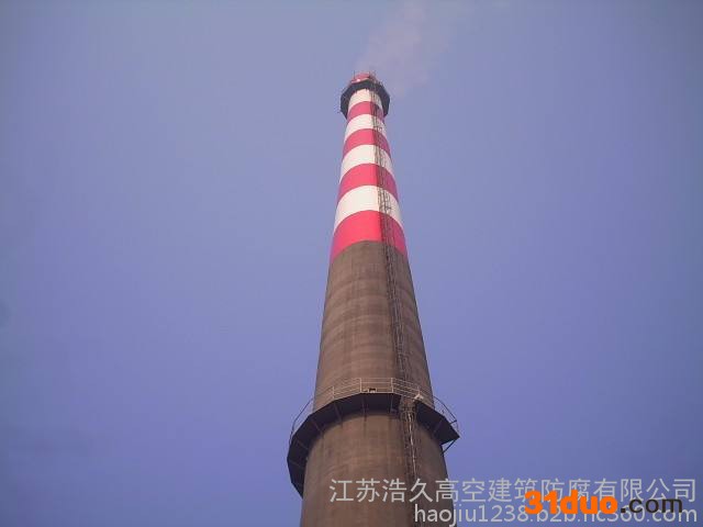 【浩久高空】砖砌烟囱防腐,天然气管道防腐