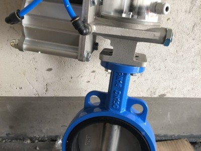 SICOMA气动阀SW100气动蝶阀，SW100气动水阀，SW100搅拌站用气动蝶阀