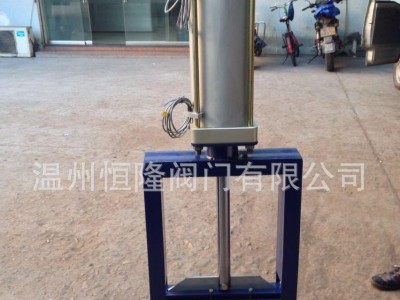 方形气动插板阀 方形气动闸门 方形气动插板阀
