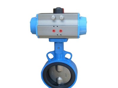 气动对夹式蝶阀 气动软密封蝶阀 气动法兰铸铁蝶阀 质量保障