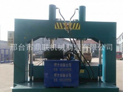 废旧天然气管道裁切机 立式液压龙门铡切 天然气管道切割机