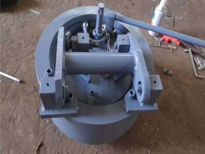 亿金管道 DN80-DN1200 燃气管道快开盲板 卡箍式快开盲板 锁环式快开盲板 生产车间