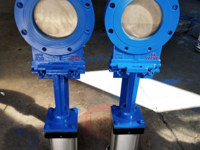 批发刀型闸阀 气动插板阀 气动刀型闸阀 气动浆液阀 气动浆液阀薄型闸阀 单向密封无卡阻