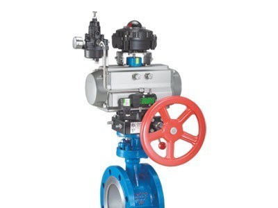 气动通风蝶阀 气动开关蝶阀 气动硬密封蝶阀 山东 生产厂家 郝工自控阀门