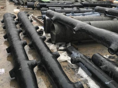 安宁 玻璃钢浆液喷淋管 万诚 玻璃钢化工喷淋管道 玻璃钢管道喷淋层