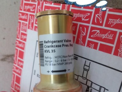 丹佛斯Danfoss曲轴箱压力调节阀KVL35034L0052【实体店现货】