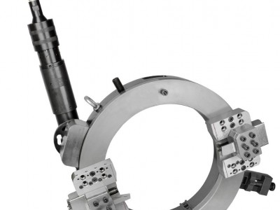 外钳式气动管子切割坡口机  外卡式气动管子切割坡口机