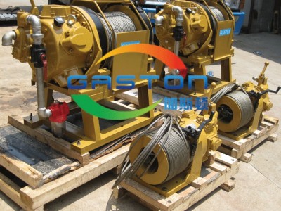 GASTON加斯顿QJH5防爆气动绞车 矿用气动提升绞车 矿山建筑专用绞车 船用舷梯气动绞车**