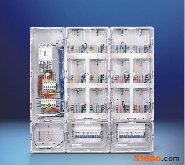 昆明透明电表箱 促销款式PC碳酸酯透明表箱12位电表箱