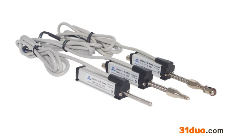 唯步_KTR-100MM_直线位移传感器_KTR位移传感器_复式位移传感器_回弹式位移传感器_电阻尺_电子尺电位器输出