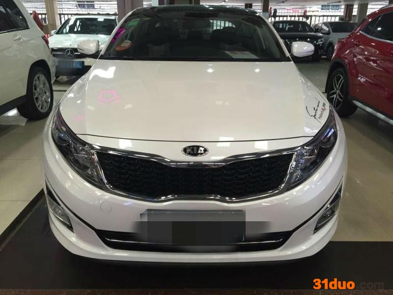 专车二手车辆2015年12月 起亚 K5 2.0 GLS 白色 自动档