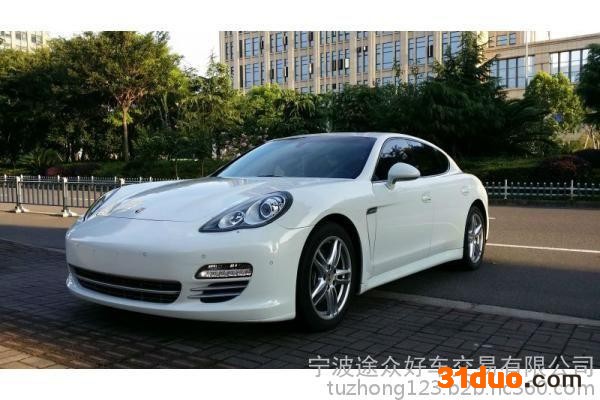 途众好车保时捷panamera3.6 白色二手车