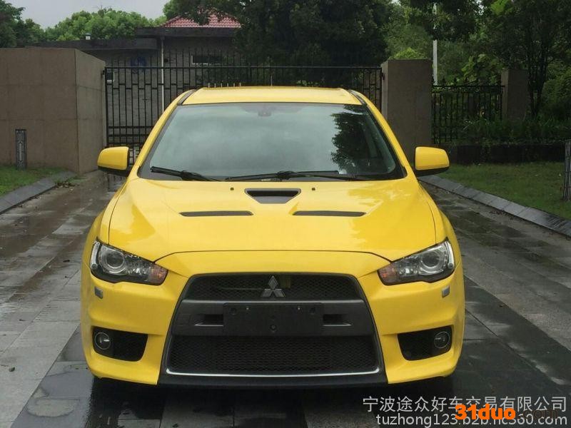途众好车三菱翼神EVO 黄色二手车