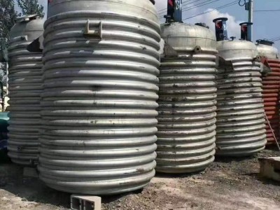 现货转让二手反应釜   二手化工反应釜   二手机械密封反应釜   二手5立方搪瓷反应釜价格可商议