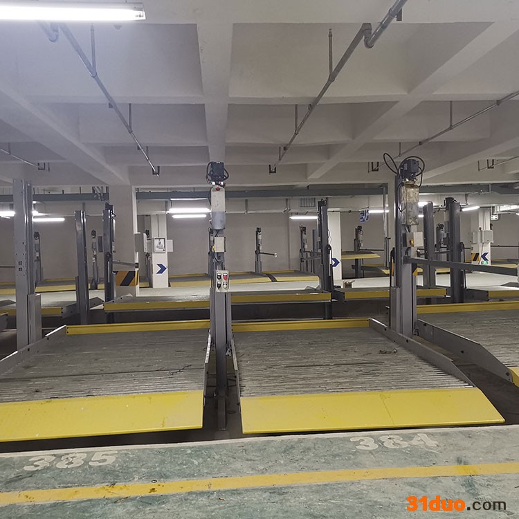 思茅机械式立体停车小型 二手车库租赁 POP立体车库 墨江简易升降停车 停车场运营