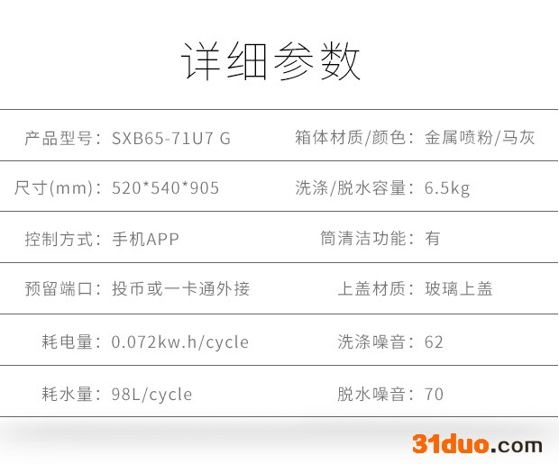 Haier/海尔 山东济南大学里手机支付的洗衣机（L）