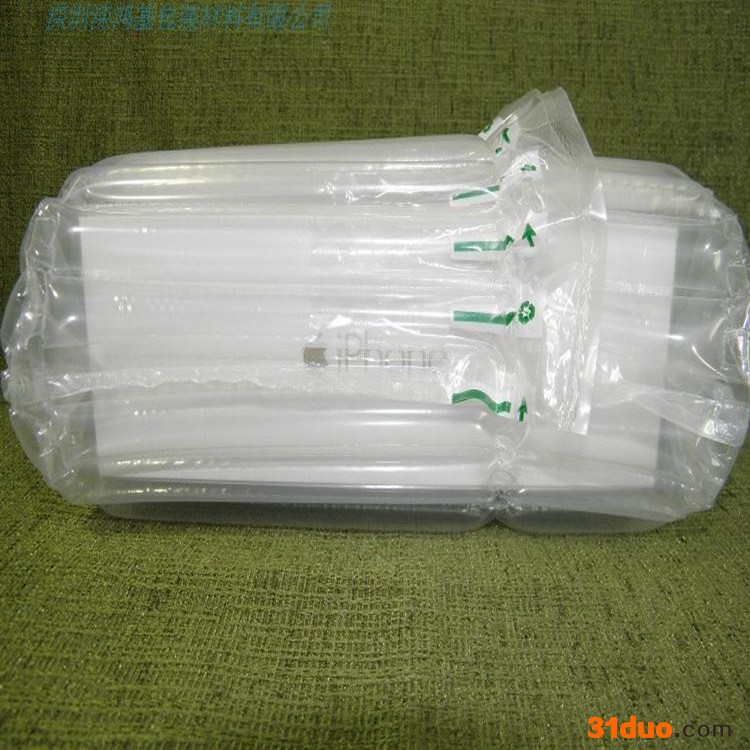 深圳气柱袋厂家批发 手机快递充气袋 蜂蜜防震物流气柱袋