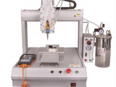 北京深隆STD1227 电子行业点胶机器人 全自动点胶技术方案 桌面型热熔胶自动点胶机 手机芯片精密点胶 新乡自动点胶机