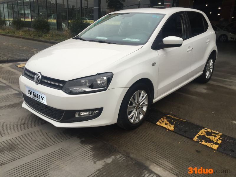 途众好车大众波罗1.6AT 白色二手车