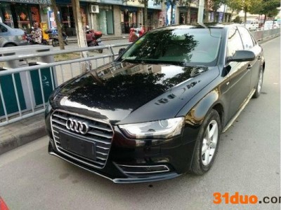 专车二手车辆奥迪A4L A4L 2.0TFSI 35TFSI 舒适型 黑色 手自一体