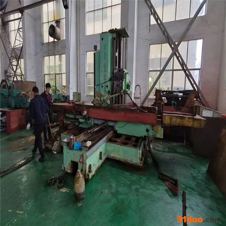 130C日本东芝卧床工作台1200x2500工作台 二手车床设备