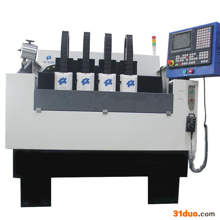 浩大数控 430四头 石墨加工设备 手机边框精雕机 高光机 精雕机，