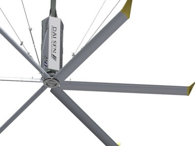 戴森 工业风扇 车间厂房用7.3米6米5米 特超大型节能大风扇 永磁大风扇