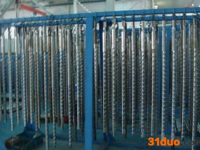 温州翻新螺筒螺杆_55吹膜机螺杆\t_65熔喷布机单螺杆