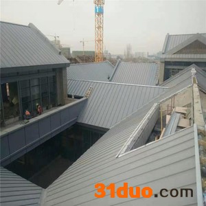 温州市铝镁锰板厂家 铝镁锰板墙面板  型号YX25-400 南昌多亚