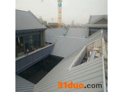 温州市铝镁锰板厂家 铝镁锰板墙面板  型号YX25-400 南昌多亚