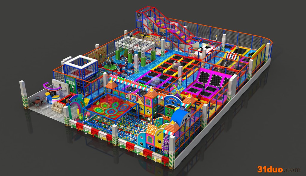 温州莱诺游乐设备  厂家供应  蹦床公园  欢迎来电